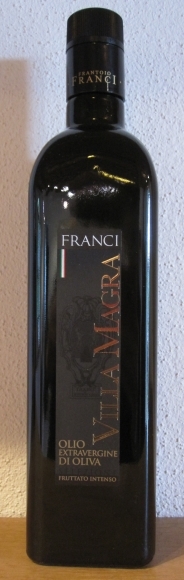 Olivenöl Extra Vergine, fruchtig, 0,5 l Villa Magra  RISERVA,   Frantoio Franci